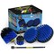 Drill Brush Power Scrubber By Useful Products 5 in W 7 in L Brush, Blue B-S-542O-7X-QC-DB - alternate 1